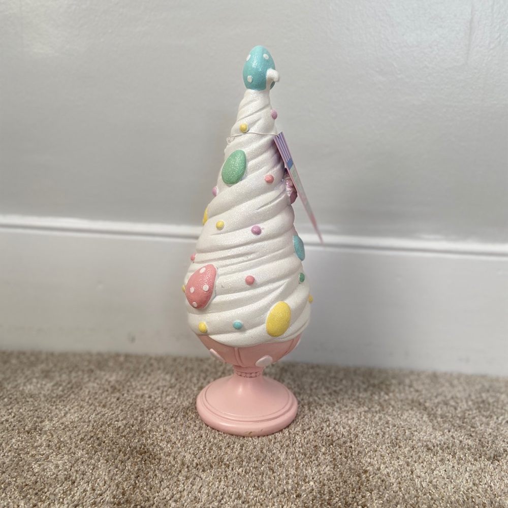 NWT Sweet Treats Whipped Frosting Easter Egg Tree Spring Decor - Picture 5 of 10